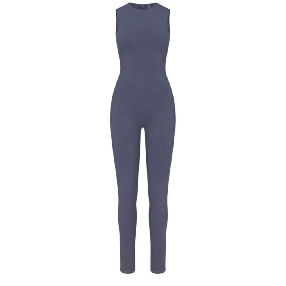 SKIMS Deep Blue Sleeveless Bodysuit